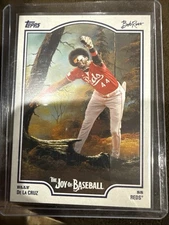 2025 Topps  Bob Ross: The Joy Of Baseball Happy Mistake Elly De La Cruz HM-28 SP