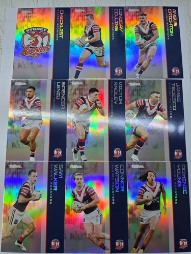 NRL 2025 Traders - Silver Team Set 9 Cards -Roosters - Picture 1 of 1