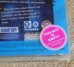 Dungeon Explorer &ndash; Sega CD &ndash; in an EB Games Gutted & Sealed Case- New Old Stock
