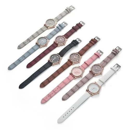 Watch for Ladies Women Girls Leather Strap Fashion Wristwatch Gift - Picture 5 of 19