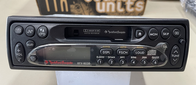 Old School Rockford Fosgate RFX-8030 — Cassette/CD Changer