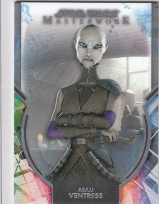 ASAJJ VENTRESS TOPPS STAR WARS MASTERWORK BOUNTY HUNTERS #14 2022