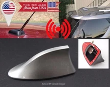 Silver Shark Fin Vortex Stereo Radio Aerial Signal Antenna for Mercedes Benz