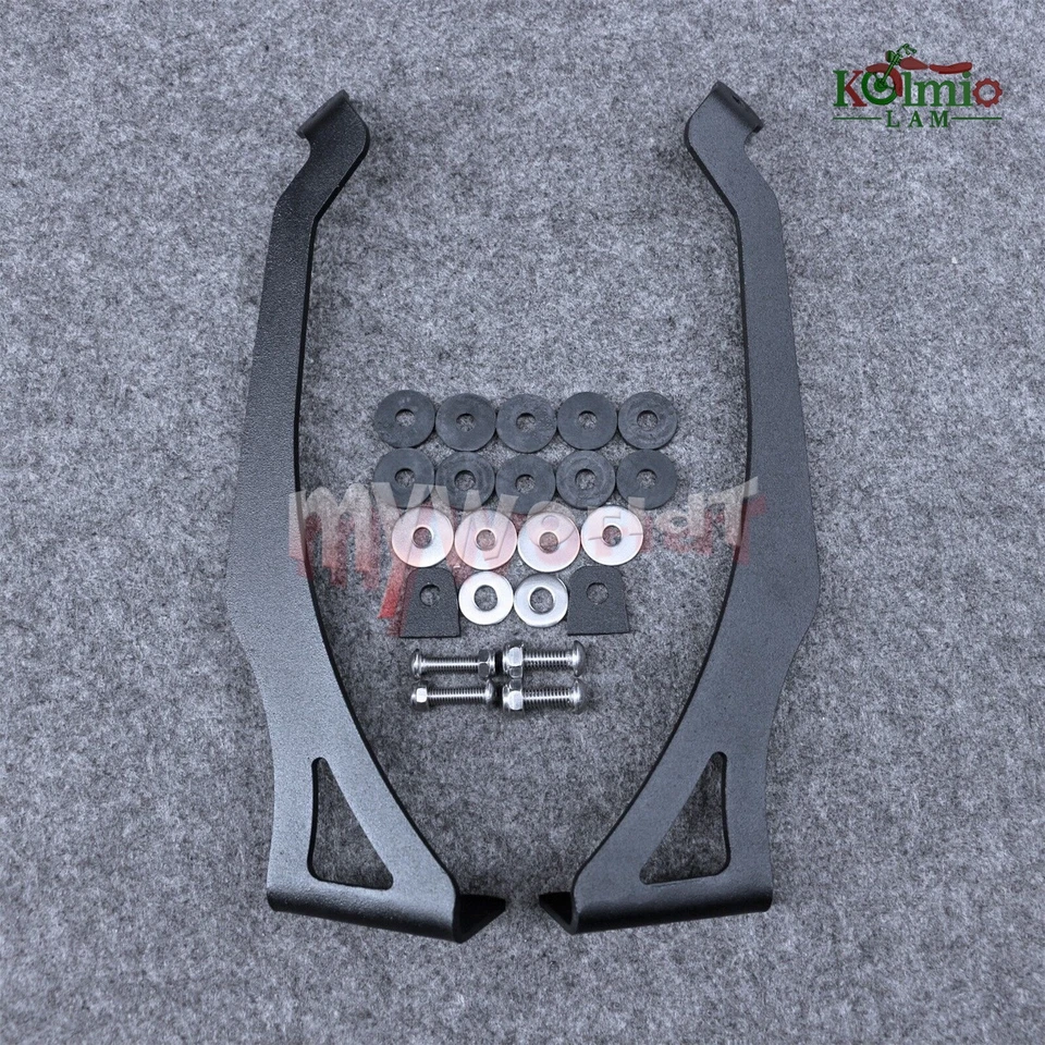 Parabrisas ABS gris apto para BMW F650GS F700GS F800GS con soporte Foto 3 de 4
