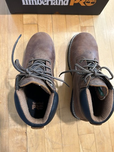 Timberland PRO Gritstone 6" Steel Safety Toe Leather Boots Men's Size 9.5M - NIB - Picture 11 of 19