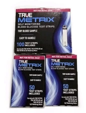 TRUE Metrix Blood Glucose 300 ct Test Strips Exp: 4/25/2025