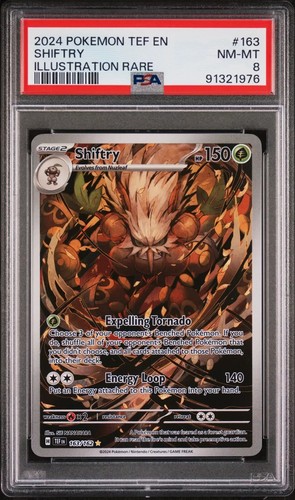 Shiftry graded PSA 8 for sale on eBay
