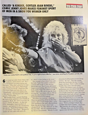 #ad 1990 Comedian Jenny Jones $15.99