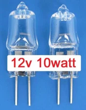 Mini-Light Halogen Bulbs 12v/10w 2 pack Fits Many 10 watt Rena Lights & Others