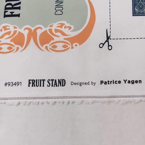 Connecting Threads Fruit Stand Fruit Placemats (4) Cotton Cut And Sew Panel - Picture 12 of 15