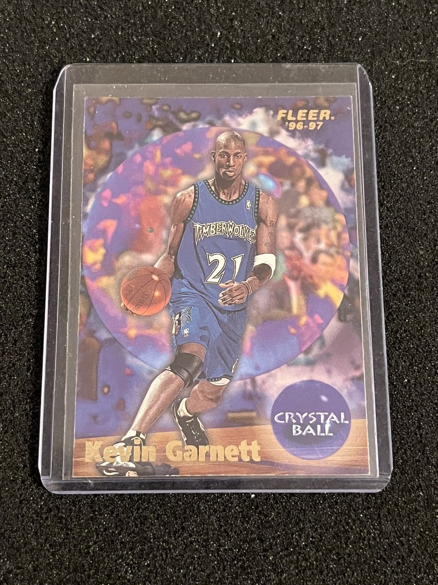 Kevin Garnett 1996-97 Fleer Crystal Ball #269 Timberwolves HOF | eBay