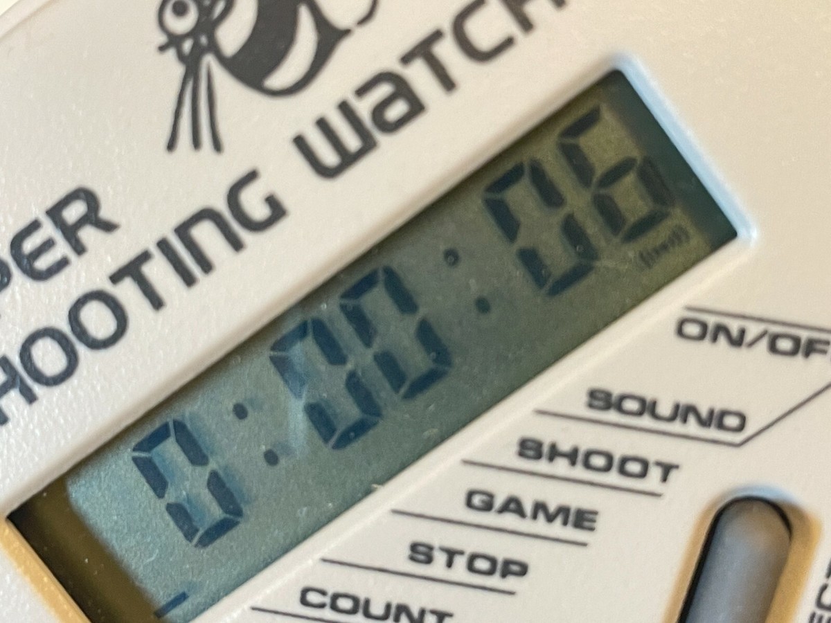 RARE Hudson Soft Shooting Watch - Handheld Game 1992 Made In