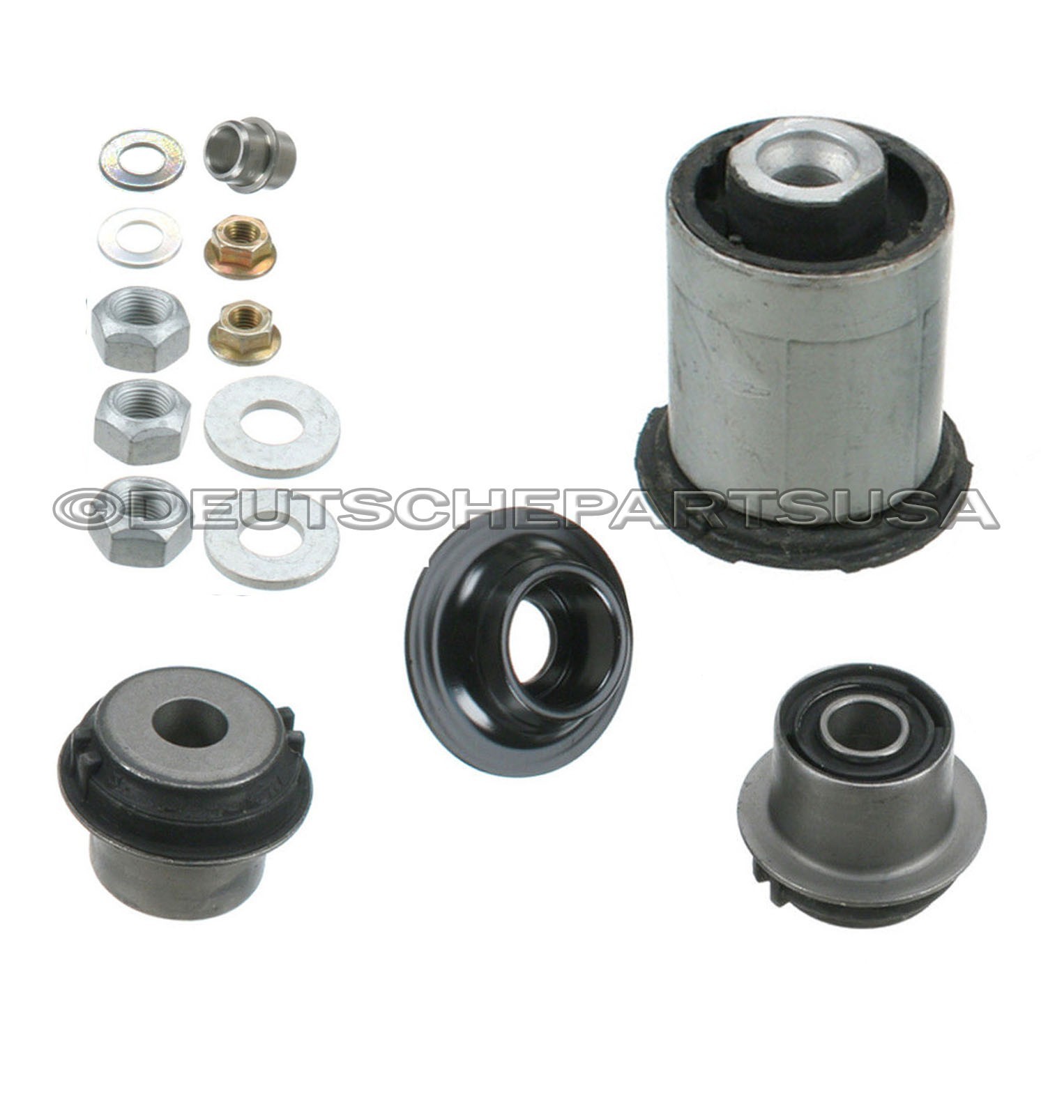 MERCEDES W208 CLK320 CLK430 LOWER CONTROL ARM ARMS REPAIR BUSHING KIT