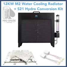 MO SAN 12KW Water Cooling Row Radiator System M2 + (1) S21 Hydro Conversion Kit