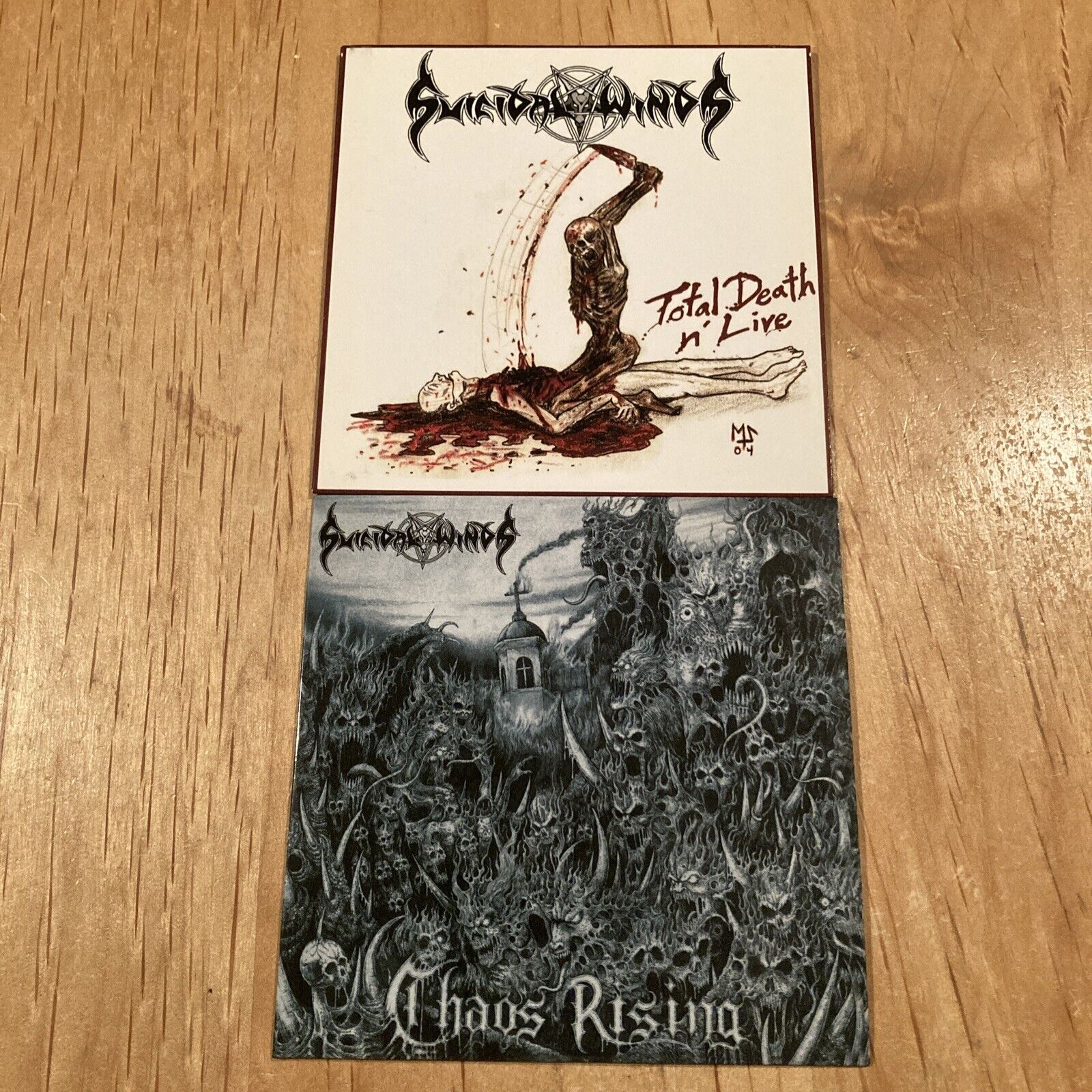 Suicidal Winds LOT Chaos Rising & Total Death n' Live goatwhore destroyer 666