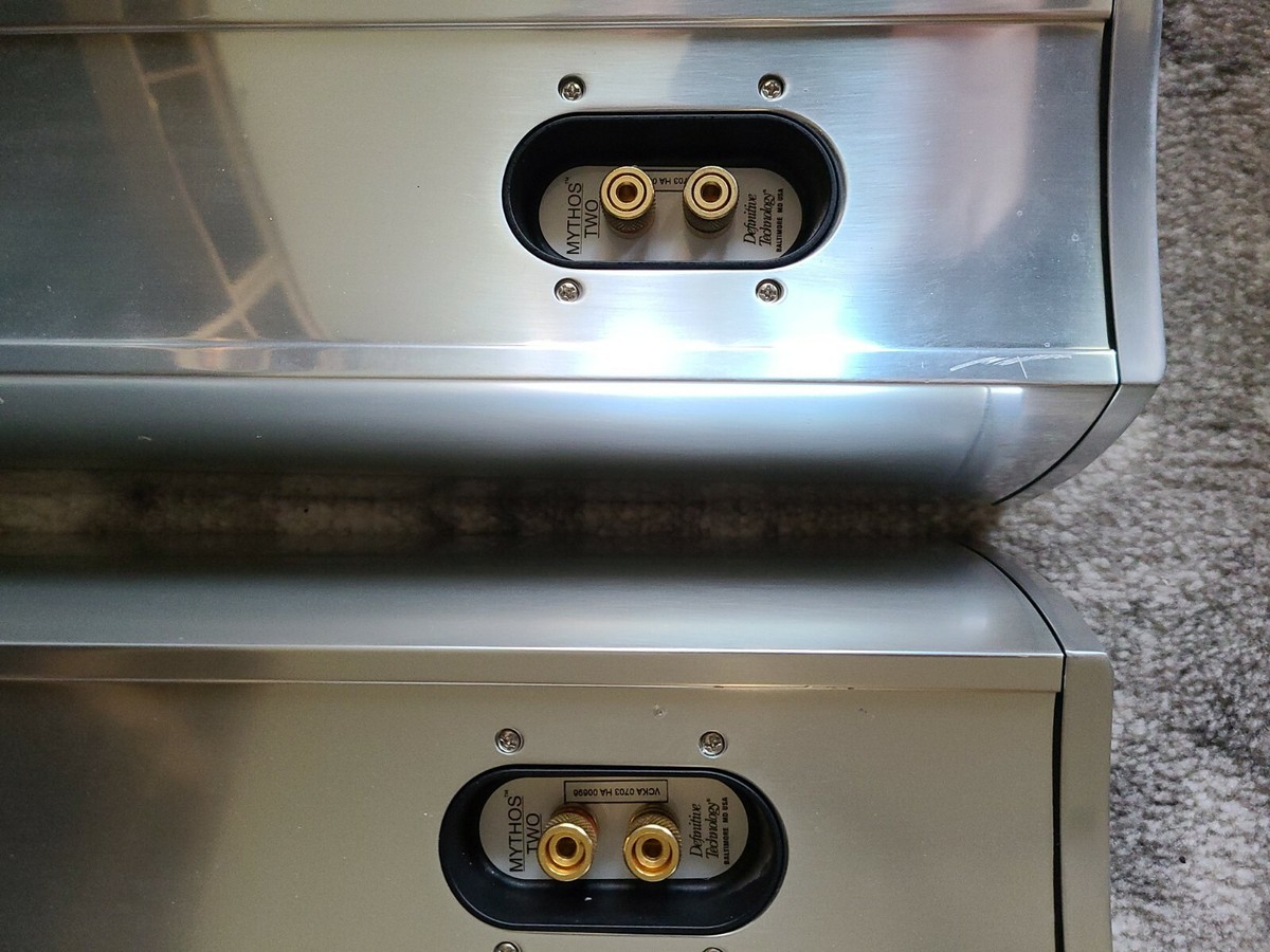 Definitive Technology Mythos Two Floor/Wall Speakers PAIR | eBay