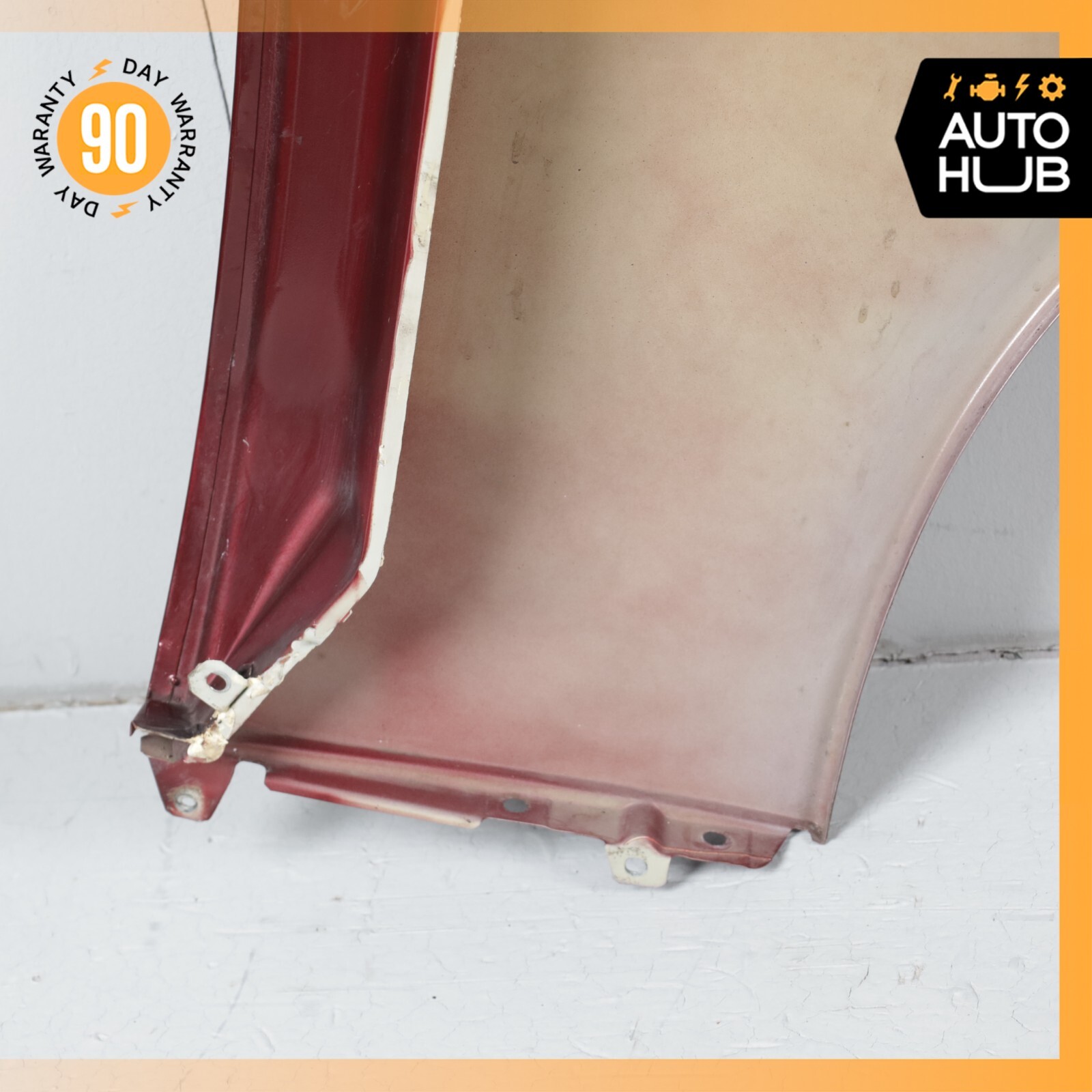 02-07 Maserati M138 GranSport Spyder GT Left Side Fender Assembly Red OEM 46k