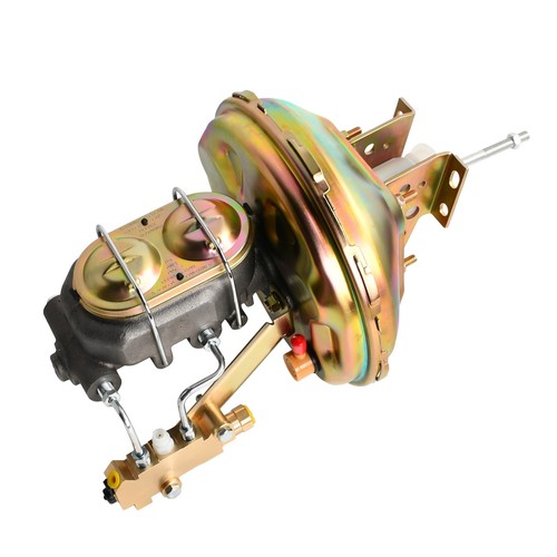 11"Power Brake Booster Master Cylinder Disc Drum Kit for 1964-72 GM A F X Body - Picture 2 of 6