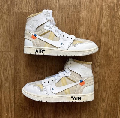 Jordan 1 Retro High OG x OFF-WHITE White 2018 for Sale | Authenticity  Guaranteed | eBay
