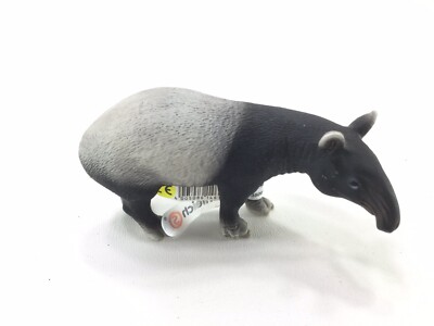 Schleich 14615 Malayan Tapir Wildlife Asia Retired Toy Figure 4 
