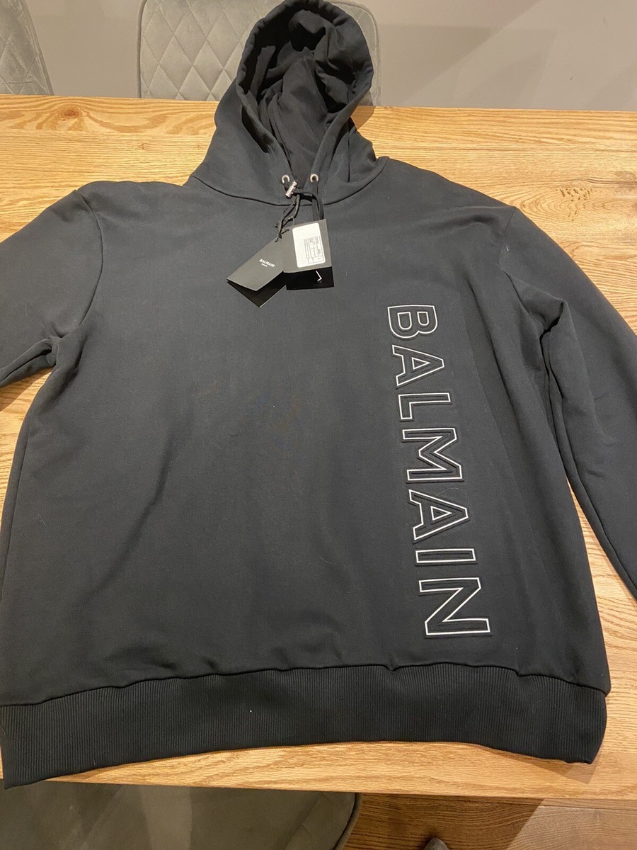 Mens BALMAIN 3D Embossed Large, NWT UK