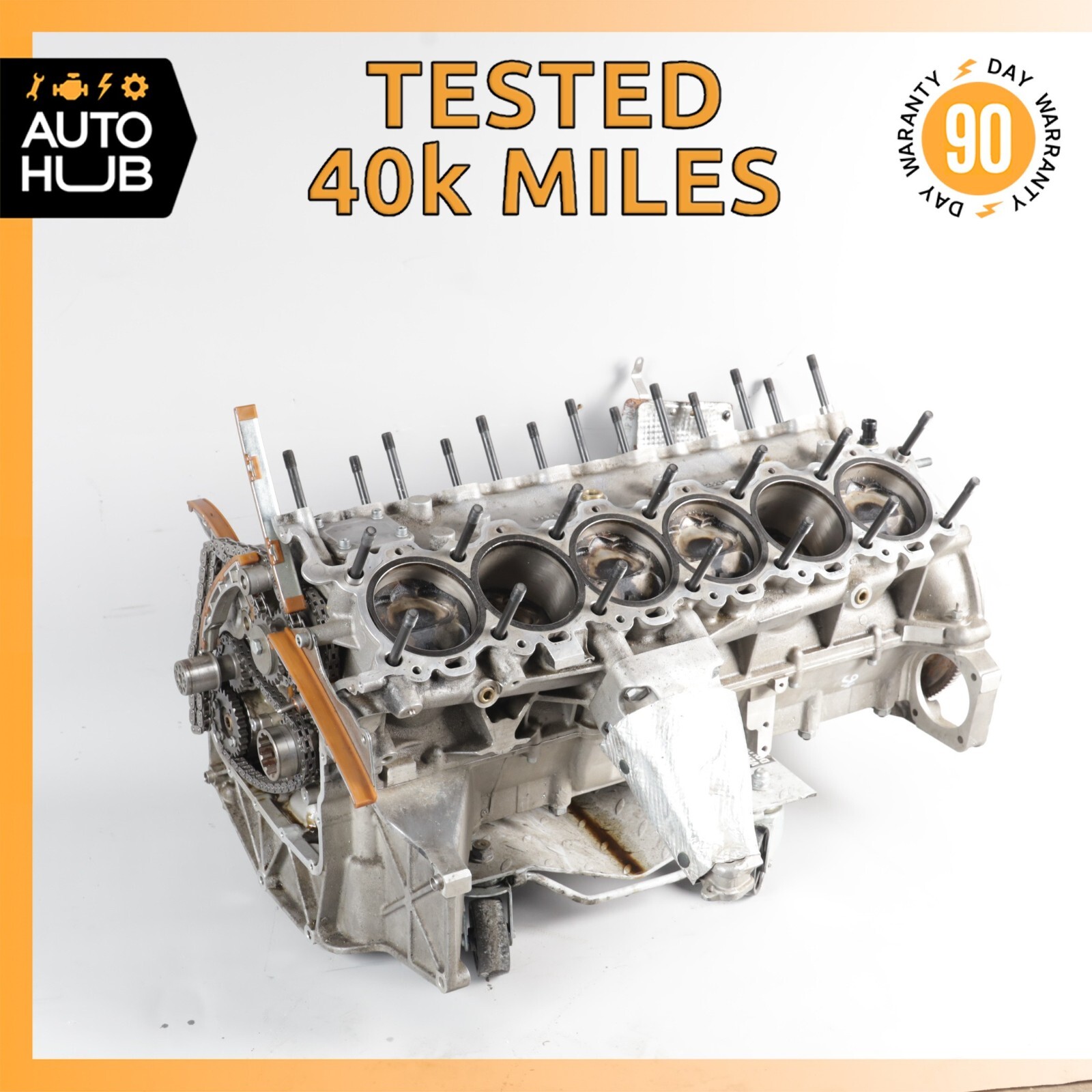 11-20 Ferrari FF F151 / GTC4 Lusso 6.3L V12 Engine Motor Block OEM 40k Miles