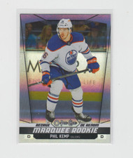 2024/25 OPC Edmonton Oilers Phil Kemp Rainbow Foil RC card #595 Ltd #/350
