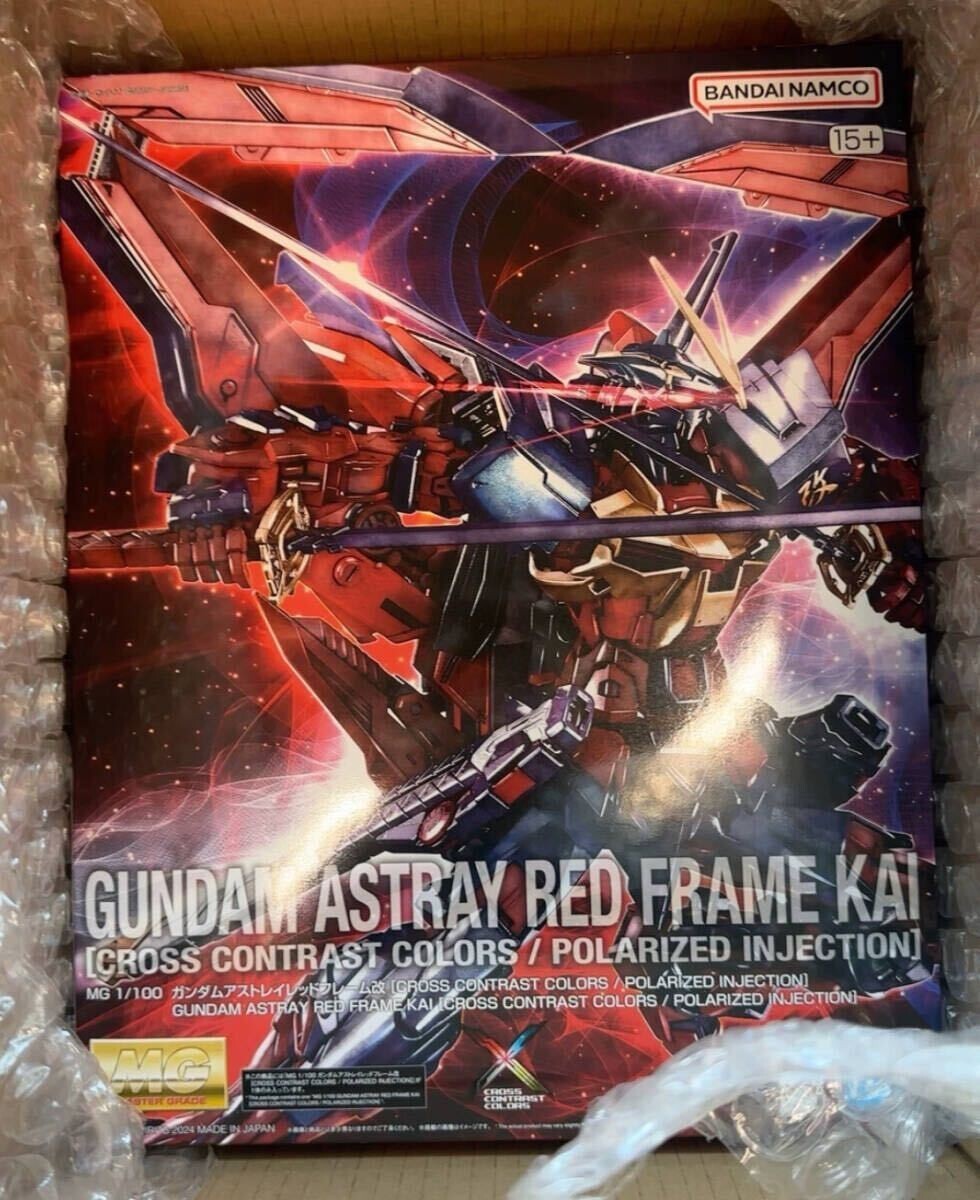Bandai MG 1/100 Gundam Astray Red Frame Kai Cross Contrast Colors