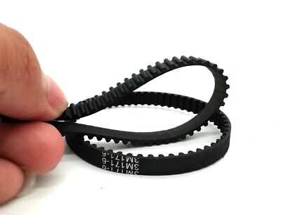 HTD3M Timing Belt Closed-loop 168 174 177mm Length 6/9mm Width Neoprene Rubber
