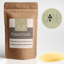 1000g Rauchsalz Hickory  Smoked Salt plastikfrei verpackt  JKR Spices