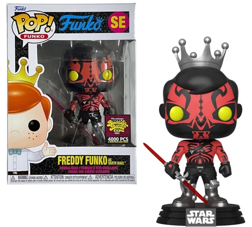 Funko Pop! Freddy Funko as Darth Maul LE 4000 PC (Blacklight Battle Exclusive)