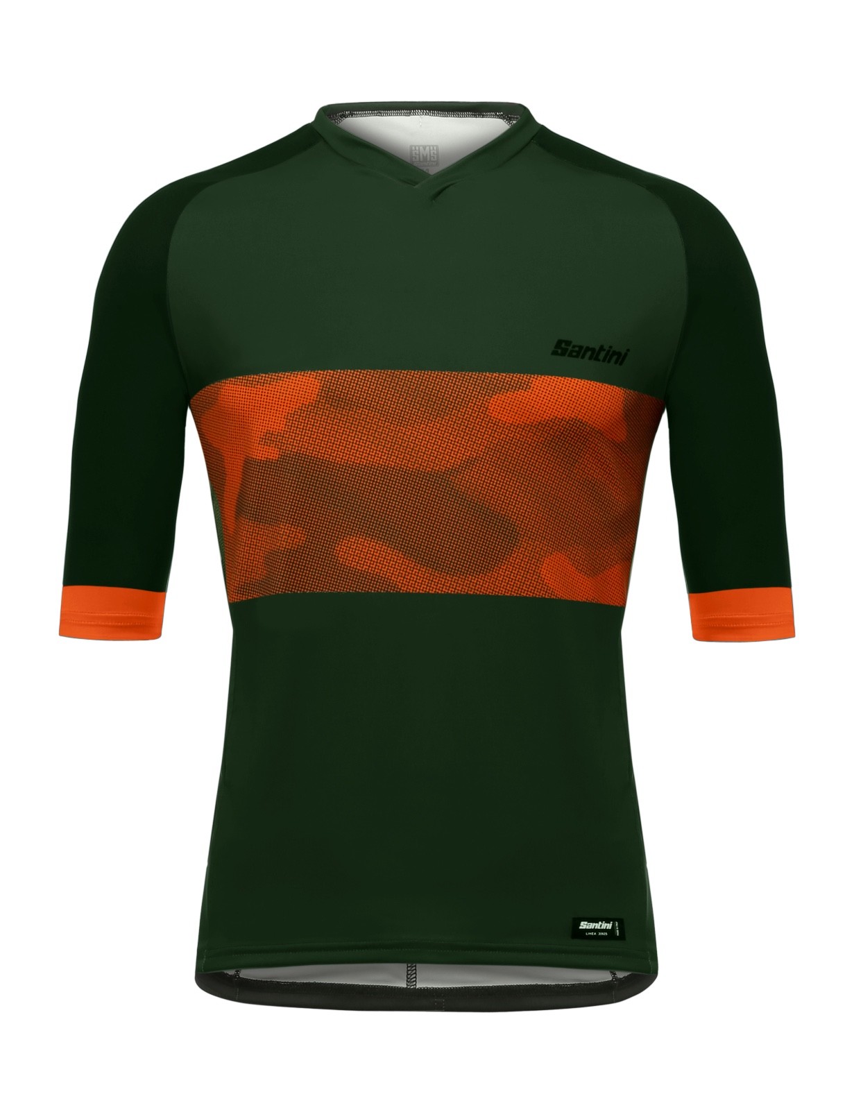 MAGLIA SANTINI BOSCO MTB green MILITARE Size S MAGLIA SANTINI BOSCO MTB green MILITARE Size S
