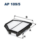 Filtron AP109/5 Luftfilter FüR Captiva Antara A 2.0D 2.2D 12.10- Opel Chevrolet