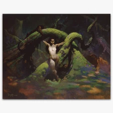 Vintage Print 125- Cat Girl