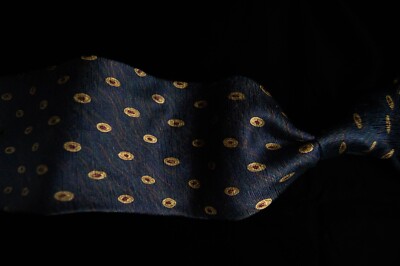Stafford - Men's Blue Peacock 100% Silk Neck Tie 4''W x 58''L