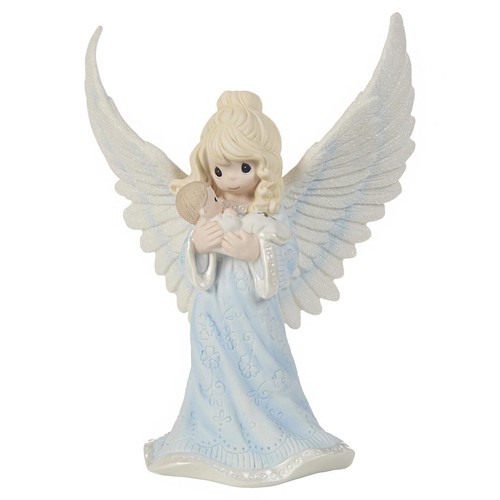 Precious Moments Angel Baby Baptism Figurine To Watch and Guide You New 242014