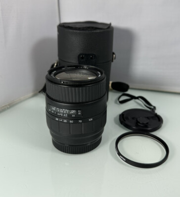 Sigma UC Zoom 28-105mm 4-5.6 w/ Hoya UV Filter For Sony / Minolta Cameras, Japan