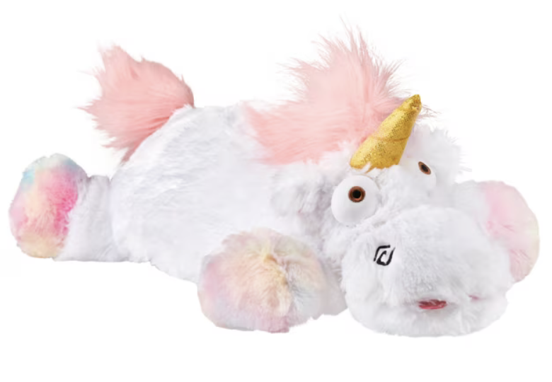 Universal Studios Despicable Me Minion Rainbow Fluffy Unicorn