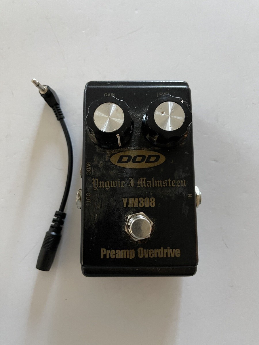 DOD YJM308 Yngwie J Malmsteen Signature Preamp Overdrive DOD YJM308 Yngwie J Malmsteen Signature Preamp Overdrive