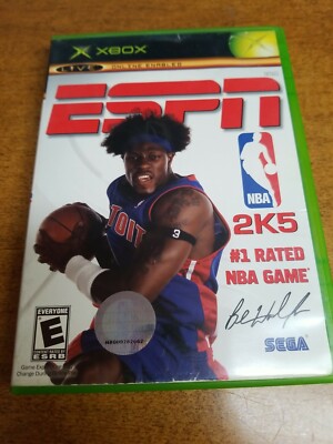 ESPN NBA 2K5 (Microsoft Xbox, 2004)(Tested)