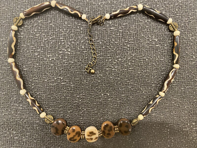 VINTAGE HIGH END *RARE* AMAZINGLY GORGEOUS TIBETAN STYLE TRIBAL NECKLACE!!