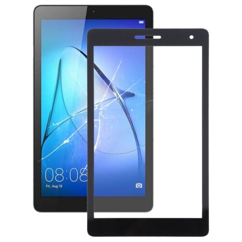 For Huawei MediaPad T3 7.0 3G Front Screen Outer Glass Lens (Black) - Afbeelding 1 van 6