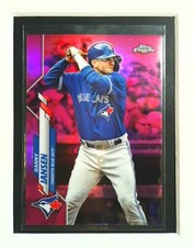 #51 Danny Jansen 2020 Topps Chrome Pink Refractor Toronto Blue Jays