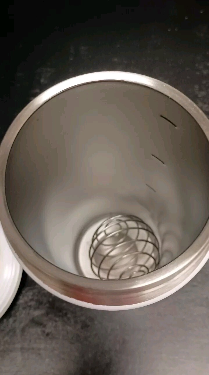 Blender Bottle Radian 26 oz. Insulated Stainless Steel Cup Loop White