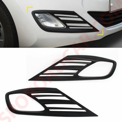 Matt Black Fog Lamp Cover Molding for Hyundai 2011-2013 Elantra/AVANTE MD K-019
