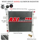 3 Rows Aluminum Radiator fit for 1999-2004 Jeep Grand Cherokee 4.0L L6 AT/MT NEW