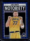 2024-25 Panini Mosaic Luka Doncic Notoriety Blue Mosaic #/199 Lakers