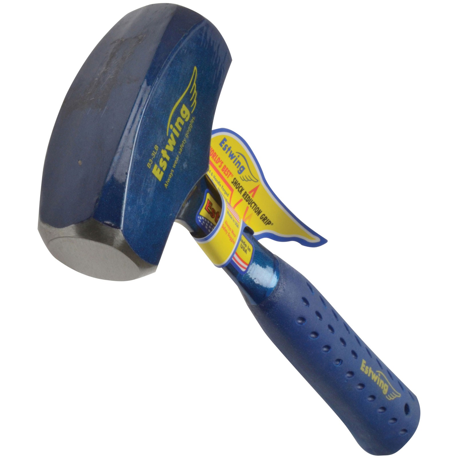 Estwing Club Hammer Vinyl Grip 3LB (1.3kg)