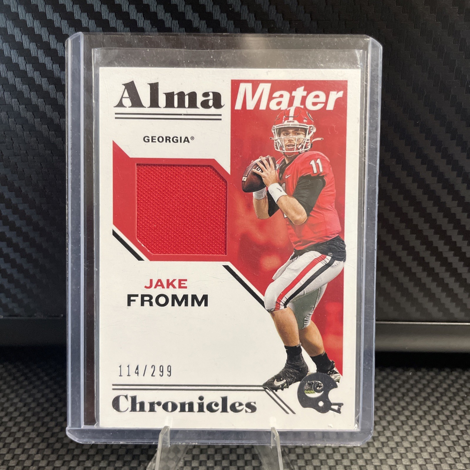 Jake Fromm Panini Chronicles Draft Picks Alma Mater Materials #24 Base