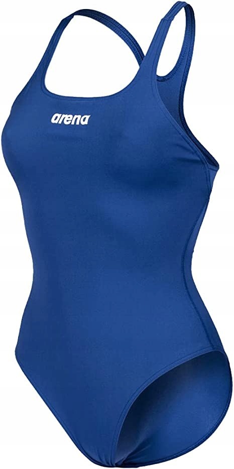 Arena, bañador de mujer Team Swim Tech Solid 40, azul marino y blanco